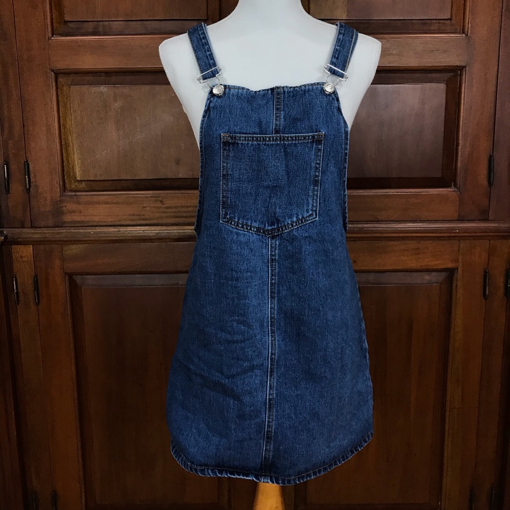 Stradivarius Original Denim Dress Overalls
